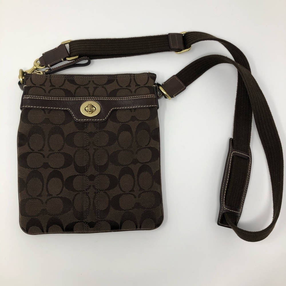 Coach Brown Small Crossbody Bag